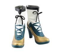Cosplay Shoes For Qiyana,Women Man Anime Game PU Shoes For ComicCon, Cosplay Show, Halloween,Carnival Party A1473