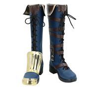 Cosplay Shoes For ThePiltoverEnforcer,Women Man Anime Game PU Shoes For ComicCon, Cosplay Show, Halloween,Carnival Party A1486