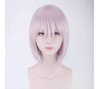 Cosplay Wig 2024 Anime SSSS.Gridman Shinjo Akane Cosplay Wigs Mujeres cortas de color púrpura recta Akane Shinjo Halloween Cosplay Cabello de una talla de talla A