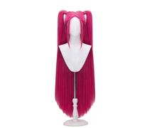 Cosplay Wig - Anime Hunter Costume Wig| Adult Size, Perfect for Halloween & Cosplay Events (Pink)