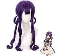 Cosplay Wig Anime Kwai Akane Aoi púrpura peluca larga Cosplay disfraz Jibaku Shounen inodoro Hanako-kun pelo sintético mujeres pelucas LCNING