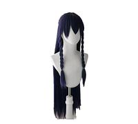 Cosplay Wig Divine Sword Irelia Wig Long Straight Dark Blue Wig The Blade Dancer