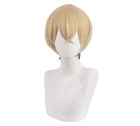 Cosplay Wig For Anime Chifuyu Matsuno Wig Halloween Role Playing Wigs Short Yellow Gradient Black Hair Wig