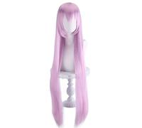 Cosplay Wig For Anime Engage Kiss Kisara 100cm Long Straight Light Cherry Synthetic Hair Carnival Party Wigs Costume