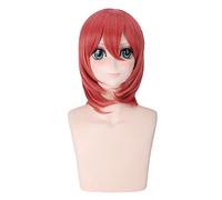 Cosplay Wig For Anime Love Live Maki Nishikino Red Short Hair Woman Wig Accessories