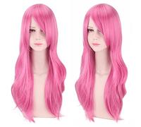 Cosplay Wig For Anime The Royal Elder Sister Long Wavy Pink Wig Women Halloween Party Costume Role Play Wigs