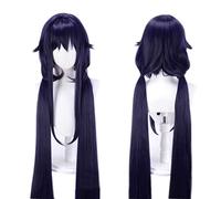 Cosplay Wig Peluca de anime Azur Lane Cosplay IJN Azuma Peluca, Peluca morada larga, Disfraz Peluca de Halloween, for Halloween, Fiesta de disfraces, Espectáculo de anime, Evento de cosplay, Concierto