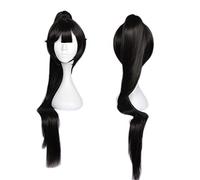Cosplay Wig Peluca de anime Azur Lane Cosplay IJN Takao Peluca, Peluca larga negra, Disfraz Peluca de Halloween, for Halloween, Fiesta de disfraces, Espectáculo de anime, Evento de cosplay, Conciertos