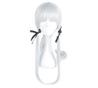 Cosplay Wig Peluca de anime Azur Lane Cosplay Peluca ilustre, Peluca blanca plateada, Peluca de disfraz de Halloween, for Halloween, Fiesta de disfraces, Espectáculo de anime, Evento de cosplay, Conci