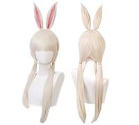 Cosplay Wig Peluca de anime Beastars Cosplay Haru Peluca, Peluca de oro blanco, Disfraz Peluca de Halloween, for Halloween, Fiesta de disfraces, Espectáculo de anime, Evento de cosplay, Conciertos (Ta