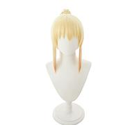 Cosplay Wig Peluca de anime ¡Bendición de Dios en este maravilloso mundo!Peluca de oscuridad de cosplay, Peluca larga naranja rubia, Peluca de Halloween de disfraces, for Halloween, Fiesta de disfrace