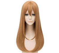 Cosplay Wig Peluca de anime Células en el trabajo Cosplay Peluca de plaquetas, Peluca marrón larga, Disfraz Peluca de Halloween, for Halloween, Fiesta de disfraces, Espectáculo de anime, Evento de cos