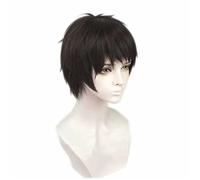 Cosplay Wig Peluca de anime Fire Force Cosplay Shinra Kusakabe Peluca, Peluca corta, Disfraz Peluca de Halloween, for Halloween, Fiesta de disfraces, Espectáculo de anime, Evento de cosplay, Concierto