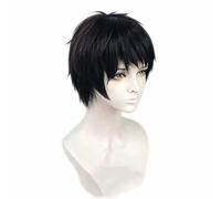 Cosplay Wig Peluca de anime Fire Force Cosplay Shinra Kusakabe Peluca, Peluca corta, Disfraz Peluca de Halloween, for Halloween, Fiesta de disfraces, Espectáculo de anime, Evento de cosplay, Concierto