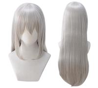 Cosplay Wig Peluca de anime for Rozen Maiden Suigintou Cosplay Peluca, Peluca larga gris, Disfraz Peluca de Halloween, for Halloween, Fiesta de disfraces, Espectáculo de anime, Evento de cosplay, Conc