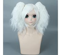 Cosplay Wig Peluca de anime Gintama Cosplay Sakata Gintoki Peluca, Peluca de anime, Disfraz Peluca de Halloween, for Halloween, Fiesta de disfraces, Espectáculo de anime, Evento de cosplay, Conciertos
