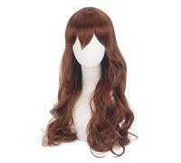 Cosplay Wig Peluca de anime Horimiya Cosplay Hori Kyoko Peluca, Peluca rizada larga marrón, Disfraz Peluca de Halloween, for Halloween, Fiesta de disfraces, Espectáculo de anime, Evento de cosplay, Co