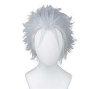 Cosplay Wig Peluca de anime Hypnosis Mic Division Rap Battle Cosplay Samatoki Aohitsugi Peluca, Peluca corta, Disfraz Peluca de Halloween, for Halloween, Fiesta de disfraces, Espectáculo de anime, Eve