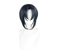 Cosplay Wig Peluca de anime IDOLiSH7 Cosplay Iori Izumi Peluca, Peluca corta azul negra, Disfraz Peluca de Halloween, for Halloween, Fiesta de disfraces, Espectáculo de anime, Evento de cosplay, Conci