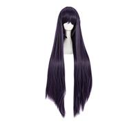 Cosplay Wig Peluca de anime Inu X Boku SS Cosplay Shirakiin Ririchiyo Peluca, Peluca larga púrpura, Peluca de Halloween, for Halloween, Fiesta de disfraces, Espectáculo de anime, Evento de cosplay, Co
