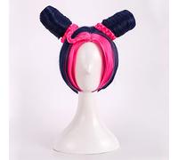 Cosplay Wig Peluca de anime JoJo's Bizarre Adventure Cosplay Jolyne Cujoh Peluca, Peluca azul, Disfraz Peluca de Halloween, for Halloween, Fiesta de disfraces, Espectáculo de anime, Evento de cosplay,