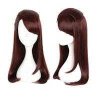 Cosplay Wig Peluca de anime Little Witch Academia Cosplay Atsuko Kagari Peluca, Peluca larga marrón, Disfraz Peluca de Halloween, for Halloween, Fiesta de disfraces, Espectáculo de anime, Evento de co