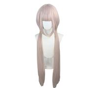 Cosplay Wig Peluca de anime Nekopara Cosplay Peluca de vainilla, Dos colas de caballo Peluca rosa larga, Disfraz Peluca de Halloween, for Halloween, Fiesta de disfraces, Espectáculo de anime, Evento d