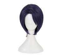 Cosplay Wig Peluca de anime Persona 5 Cosplay Yusuke Kitagawa Peluca, Peluca recta corta, Disfraz Peluca de Halloween, for Halloween, Fiesta de disfraces, Espectáculo de anime, Evento de cosplay, Conc