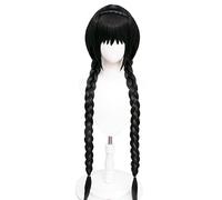 Cosplay Wig Peluca de anime Puella Magi Madoka Magica Cosplay Homura Akemi Peluca, Peluca larga negra, Peluca de disfraz de Halloween, for Halloween, Fiesta de disfraces, Espectáculo de anime, Evento
