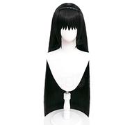 Cosplay Wig Peluca de anime Puella Magi Madoka Magica Cosplay Homura Akemi Peluca, Peluca larga negra, Peluca de disfraz de Halloween, for Halloween, Fiesta de disfraces, Espectáculo de anime, Evento