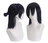 Cosplay Wig Peluca de Anime Summer Time Rendering Cosplay Shinpei Ajiro Peluca, Peluca Corta Azul Oscuro, Disfraz Peluca de Halloween, for Halloween, Fiesta de Disfraces, Espectáculo de Anime, Evento
