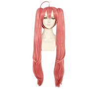 Cosplay Wig Peluca de anime That Time I Got Reencarnated As A Slime Cosplay Milim Nava Wig, Long Red Wig, Disfraz de Halloween Wig, for Halloween, Fiesta de disfraces, Show de anime, Evento de cosplay