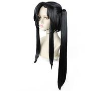 Cosplay Wig Peluca de anime Tian Guan Ci Fu Cosplay San Lang Peluca, Peluca larga negra, Disfraz Peluca de Halloween, for Halloween, Fiesta de disfraces, Espectáculo de anime, Evento de cosplay, Conci