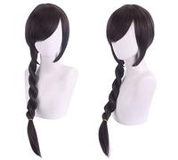 Cosplay Wig Peluca de anime Wonder Egg Priority Cosplay Aonuma Neiru Peluca, Peluca larga de cola de caballo marrón, Disfraz Peluca de Halloween, for Halloween, Fiesta de disfraces, Espectáculo de ani
