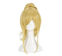 Cosplay Wig Peluca de anime Your Lie in April Cosplay Miyazono Kaori Peluca, Peluca rubia, Disfraz Peluca de Halloween, for Halloween, Fiesta de disfraces, Espectáculo de anime, Evento de cosplay, Con