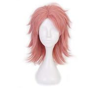 Cosplay Wig Peluca de Cosplay de Anime for Pelucas de Pelo sintético Demon Slayer Hair con Gorro de Peluca Gratis