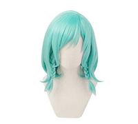 Cosplay Wig Sueño de explosión de peluca de anime.Peluca de Cosplay Hikawa Hina, peluca azul corta, peluca de disfraz de Halloween, for Halloween, fiesta de disfraces, espectáculo de Anime, evento de