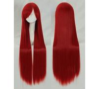 cosplay wig universal 100CM color long straight hair cos animation high temperature wire 099 color:rose net 038 [1 meter]