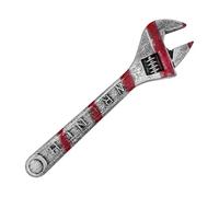 Cosplay Wrench, Fake Spanner Prop, Halloween Tool Accessory, Lightweight Safe Material, Realistic Look Design, Haunted House Party, 17.72x4.72x1.38 Inches Gray 1 Piece