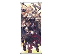 CosplayStudio Fate Apocrypha - Cuadro enrollable de tela (100 x 40 cm), diseño de Jeanne & Ruler