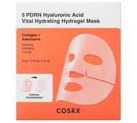 COSRX 5 PDRN Hya Acid Vital Hydrogel Sheet Mask - 3 x 34 g