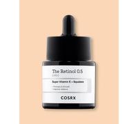 COSRX Aceite de Retinol 0,5, suero antienvejecimiento con tratamiento de retinoides al 0,5% para el rostro, reduce arrugas, líneas finas y signos de envejecimiento, sin parabenos 20 ml