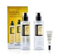 Cosrx Glass Skin Starter Set Amazon Exclusive Advanced Snail 96% Mucin Power Essence & Retinol 0.1% Cream Mini Muestra Daily Hydrating & Firming Kit