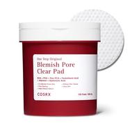 COSRX OneStep Original Blemish Pore Clear Pad, 100 almohadillas, Dual Sided Facial Pad for Exfoliation, Pore Care & Hydration with BHA, PHA & Zinc PCA & 5 Acids Hyaluronic Acids, Korean Skin Care