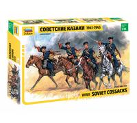 Cossacos Soviéticos 1:35 Figura Kit De Modelo De Plástico ZVEZDA