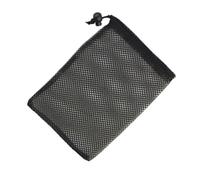 COSSIKA Bolsa de almacenamiento portátil para pelotas de golf, gran capacidad, con cordones de nailon, bolsa de malla para golf, béisbol, tenis, pelotas de golf, bolsas de almacenamiento de gran