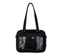 COSSIKA Bolso de Hombro Ita Bag Clear Window Pin Display Bag Lindo Bolso Cruzado para Mujeres y niñas Bolso de Hombro japonés