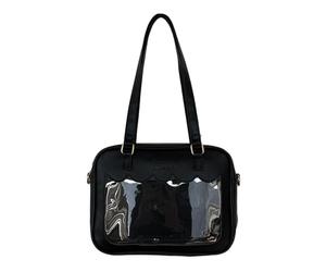 COSSIKA Bolso de Hombro Ita Bag Clear Window Pin Display Bag Lindo Bolso Cruzado para Mujeres y niñas Bolso de Hombro japonés