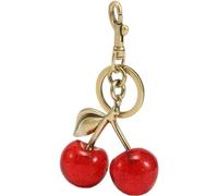COSSIKA Bolsos de Cereza Charm Elegante Bolso de Cereza Charm Llavero versátil Colgante Llamativo Llavero de Cereza Charm Bolso de Moda
