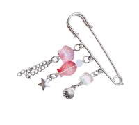 COSSIKA Broche Pin pez estrella conchas colgante broche exquisito suéter Pin moda abrigo broche solapa Pin broche ropa Pin joyería